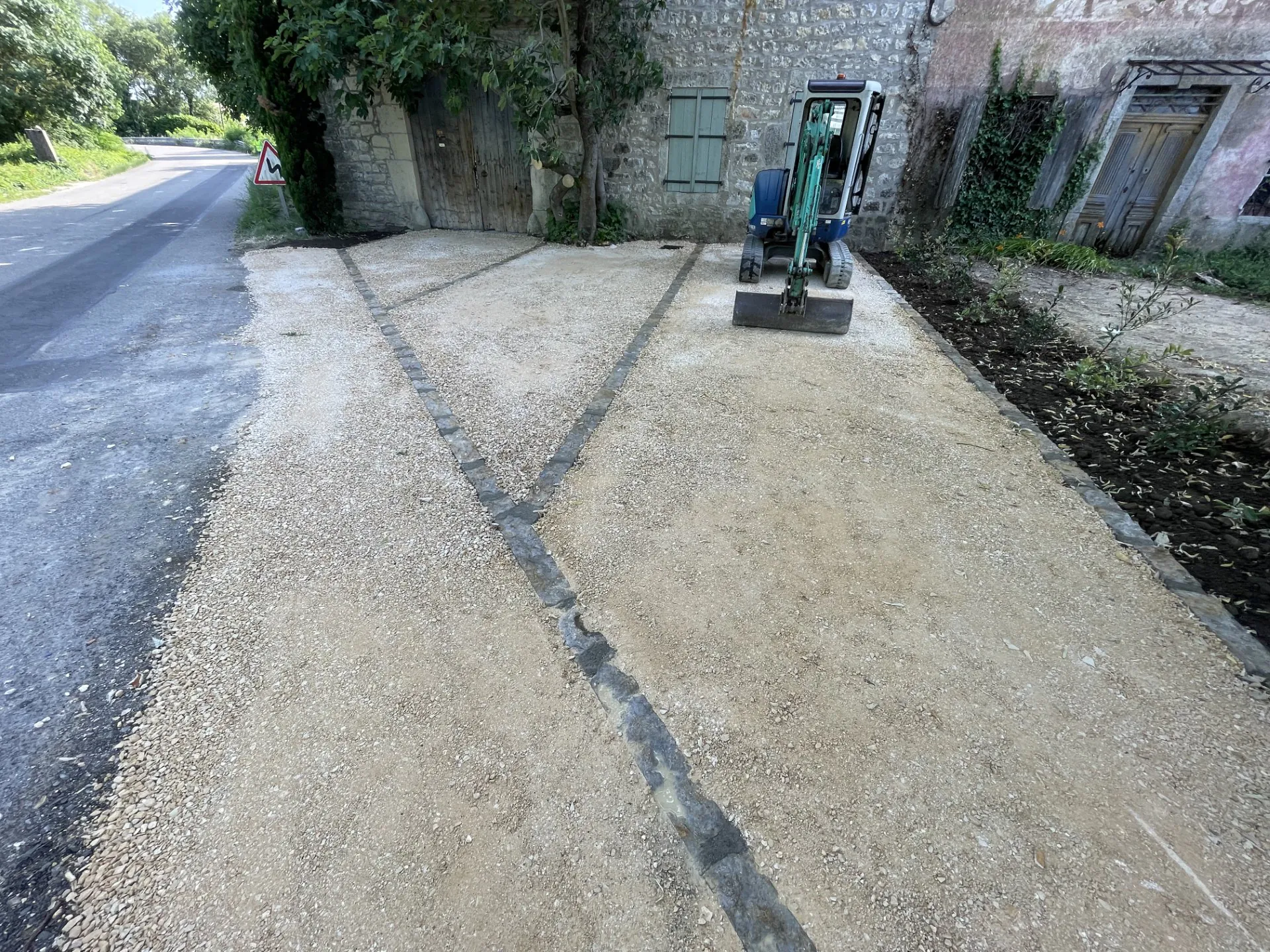 Terrassement à Beaulieu, chantier Chassain TP
