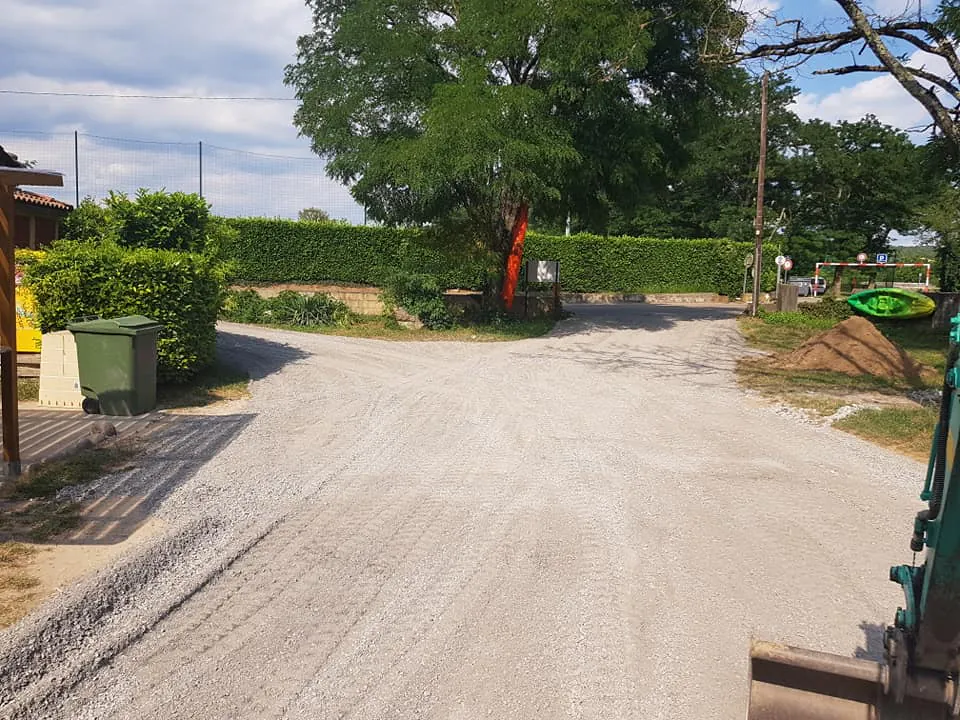 V.R.D., chantier réalisé par Chassain TP en Sud Ardèche